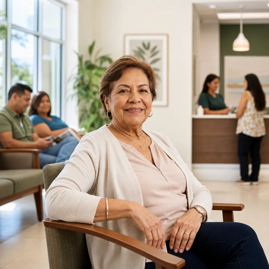Hero portrait 3 — paciente adulta mayor — Leal Medical Center